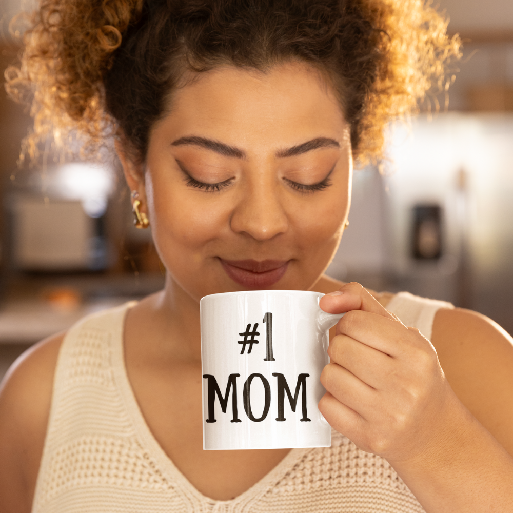 #1 MOM" Coffee Mug – The Perfect Gift for Mom