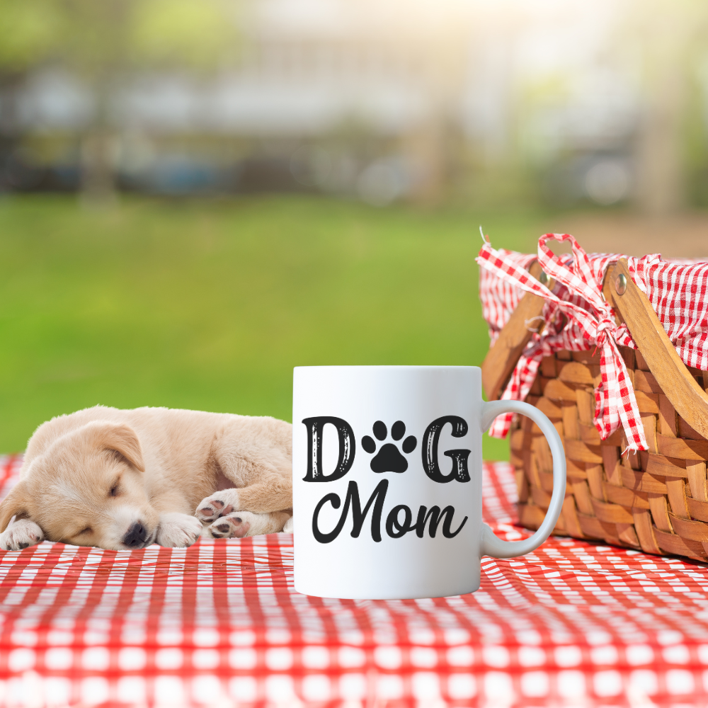 Dog Mom Coffee Mug – Perfect Gift for Dog Lovers