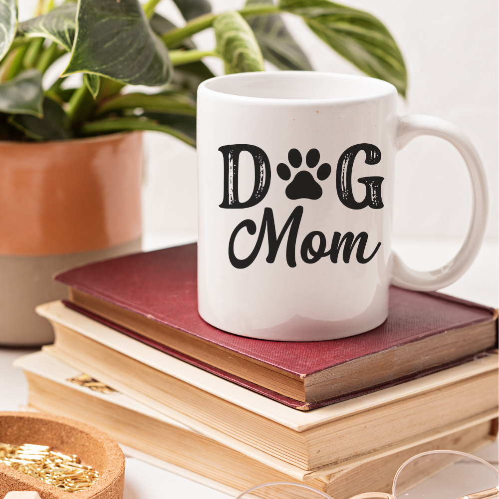 Dog Mom Coffee Mug – Perfect Gift for Dog Lovers
