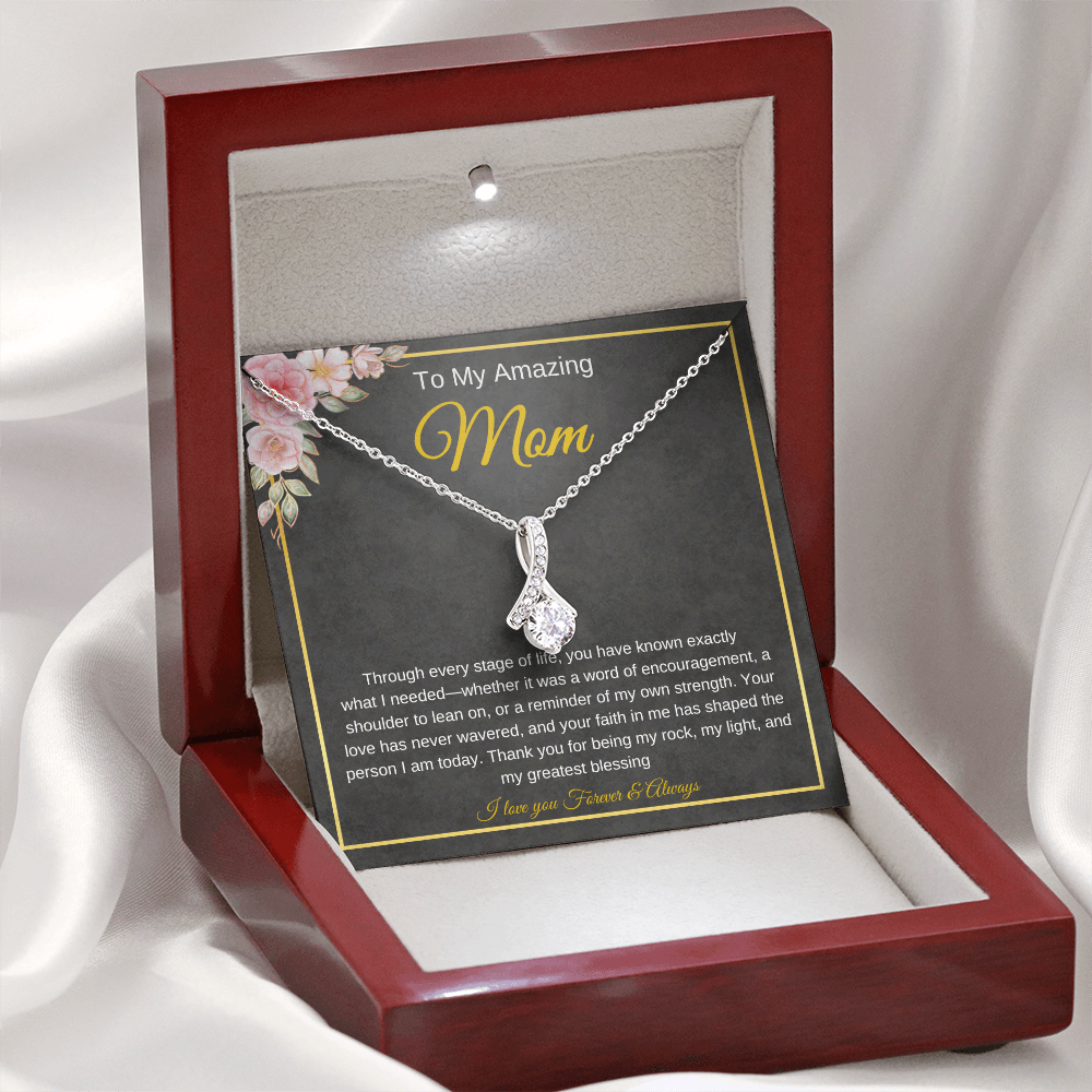 Mom's Eternal Love Necklace - A Timeless Mother's Day Gift