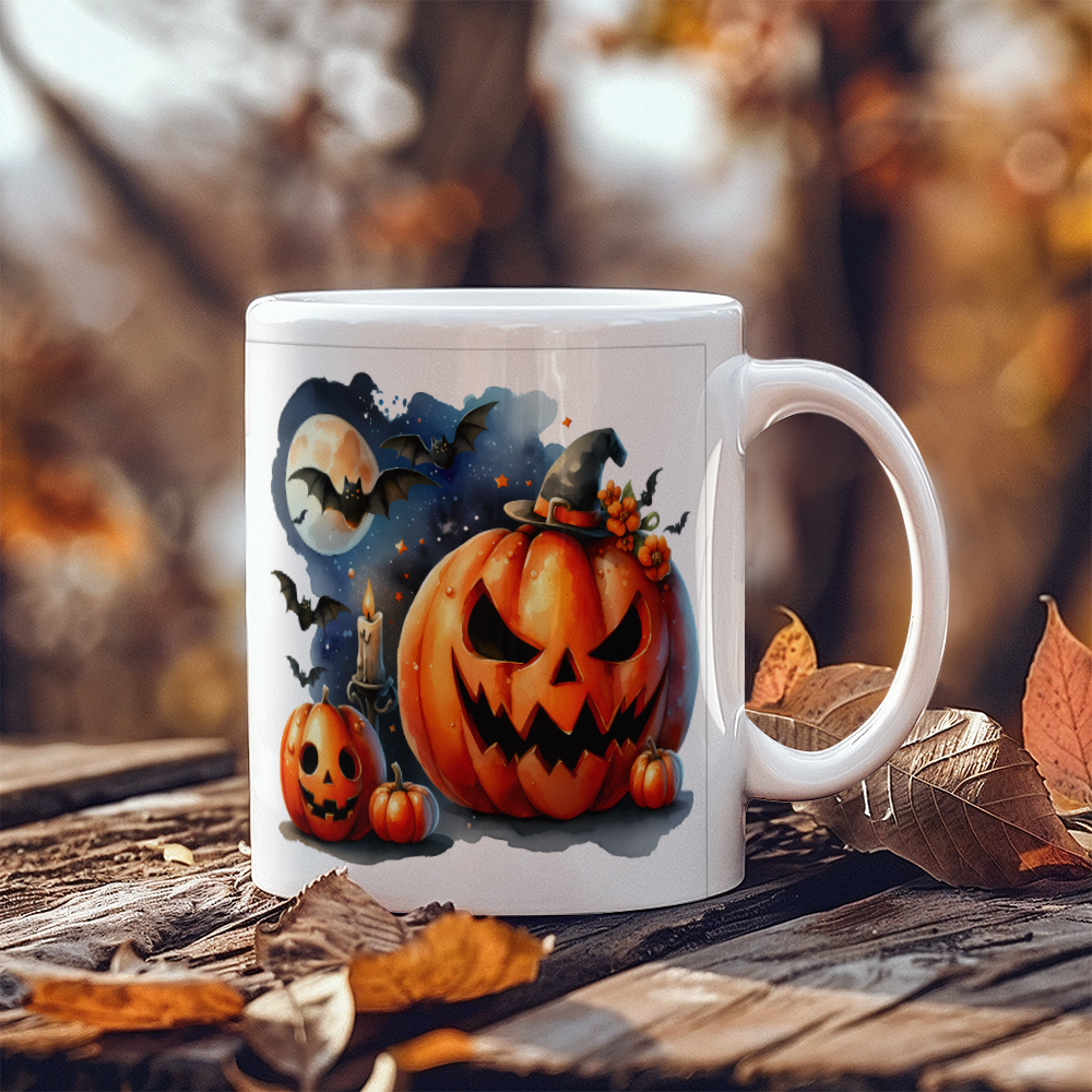 Happy Halloween | custom-made ceramic mug