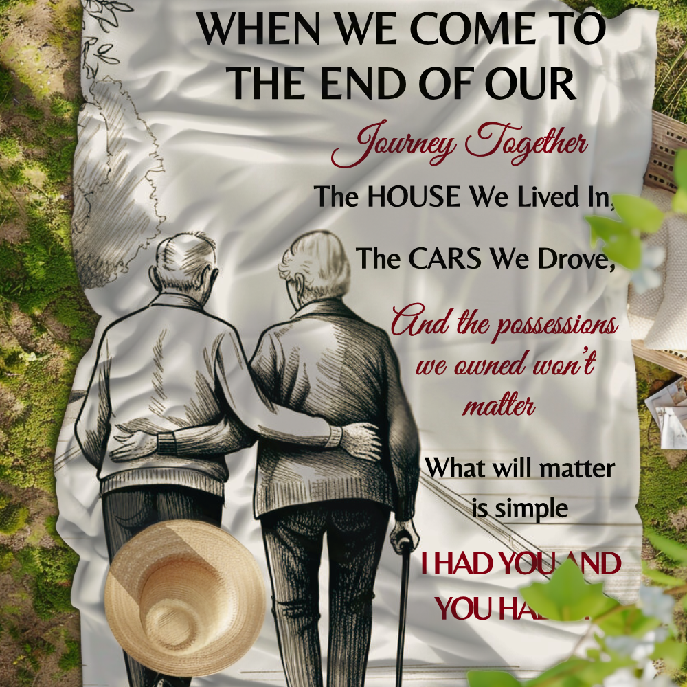 Journey Together Fleece Blanket