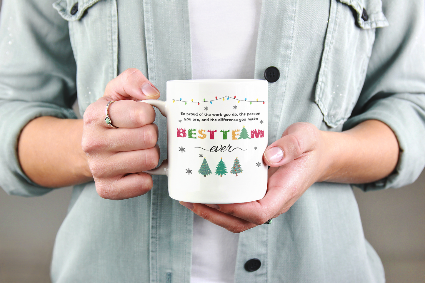 Team Appreciation Gift – "Best Team Ever" 11oz Mug