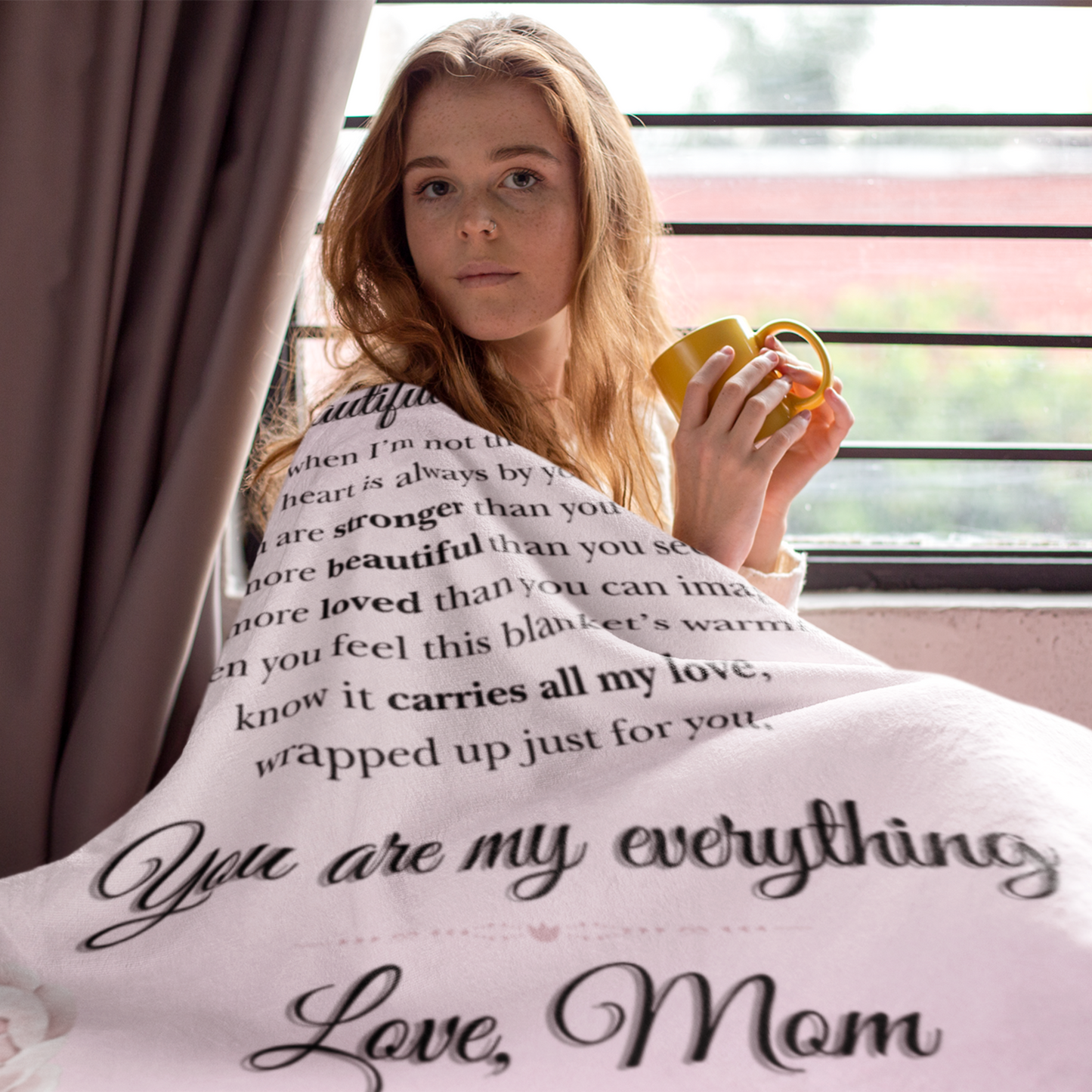 Cherished Daughter Fleece Blanket