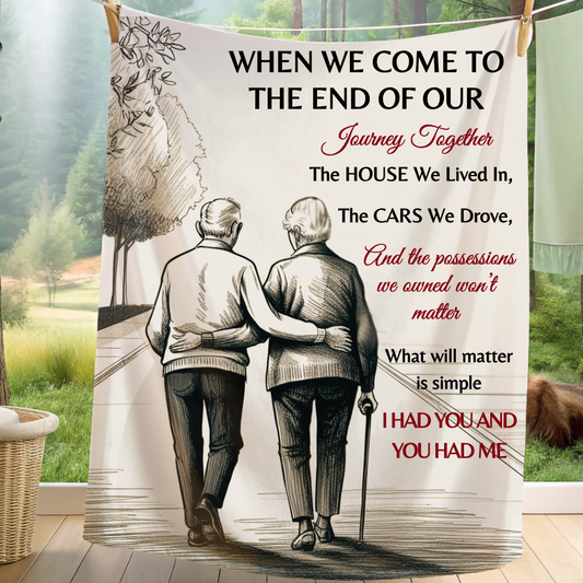 Journey Together Fleece Blanket