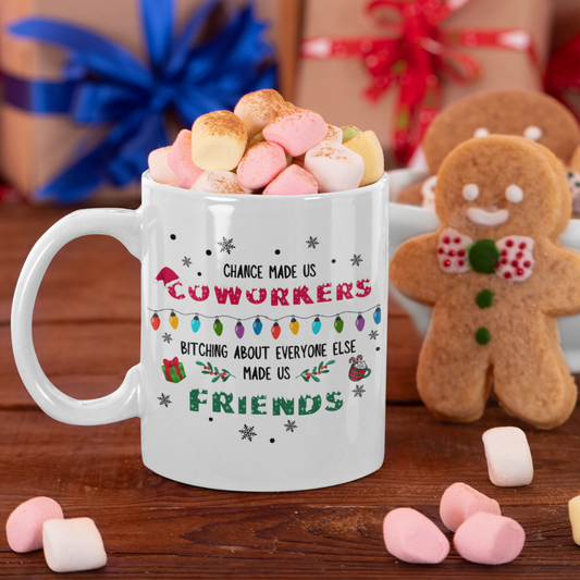 Coworker to Friend Holiday Mug – A Gift for Your Work Bestie