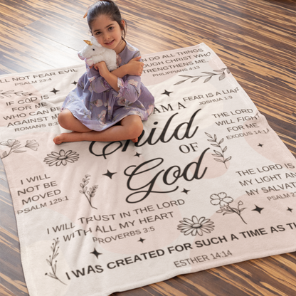 Child of God Blanket – A Gift of Warmth, Faith, and Love