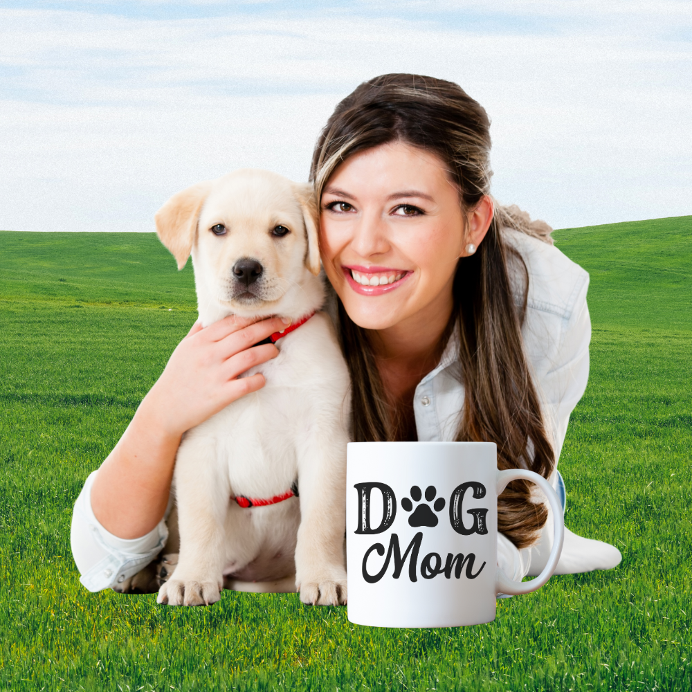 Dog Mom Coffee Mug – Perfect Gift for Dog Lovers