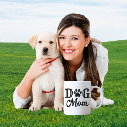 Dog Mom Coffee Mug – Perfect Gift for Dog Lovers